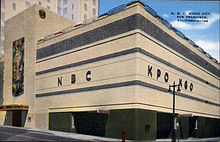 KPO and KGO building in the 1940s. KPO and KGO Radio San Francisco circa 1940s.JPG