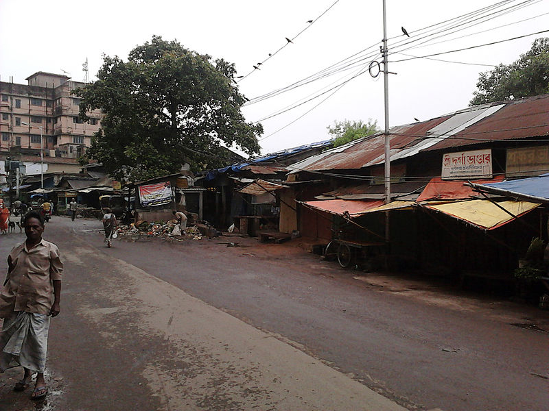File:Kali Babu's Bazaar Area - Netaji Subhas Road - Khurut - Howrah 2012-06-24 01391.jpg