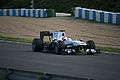 Kobayashi testing at Jerez, February