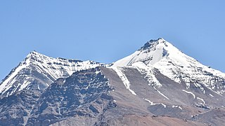 Kanamo West and Kanamo Peak view from south - Spiti, Himachal Pradesh