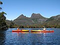 kayaking on Dove Lake