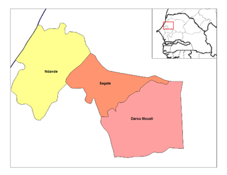 <span class="mw-page-title-main">Darou Mousti Arrondissement</span> Arrondissement in Louga Region, Senegal