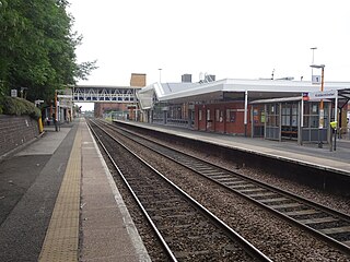 Kidderminster railway station Railway station in Worcestershire, England