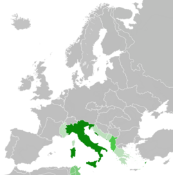 The Kingdom of Italy in 1942