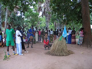 <span class="mw-page-title-main">Kumpo</span> Mythical figure of the Diola people of West Africa