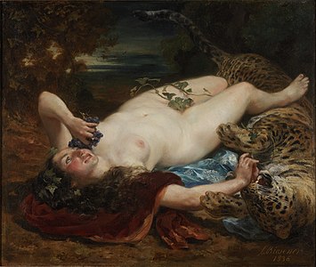 Bacchante (1836), Providence, Rhode Island School of Design Museum.