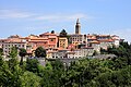 Veduta della città vecchia di Labin/Albona