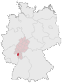 Lage des Landkreises Groß-Gerau in Deutschland.GIF