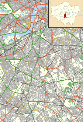 Location map United Kingdom London Lambeth