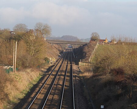 Langport railway cutting