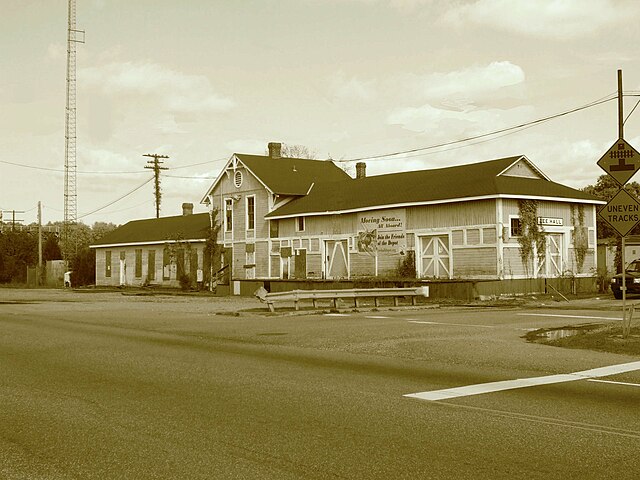 C&O Depot at Lee Hall, VA.