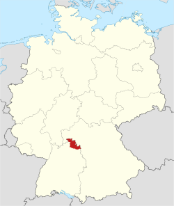 Locator map TBB in Germany.svg