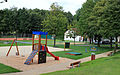 Čeština: Hřiště na návsi v Lochousicích English: Playground in Lochousice, Czech Republic.