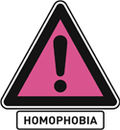 A homofóbia elleni világnap logója