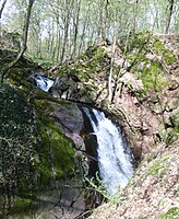 Lonauwasserfall in Herzberg am Harz