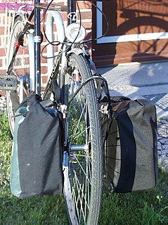 Fahrradtaschen sind Taschen ve