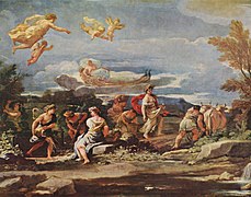 Vertumne et Pomone (1682–1683) par Luca Giordano