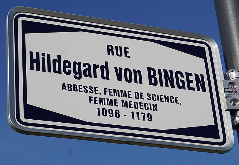 File:Luxembourg, rue Hildegard von Bingen - nom de rue.jpg