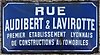 Lyon 8e - Rue Audibert et Lavirotte, plaque de près (retouchée).jpg
