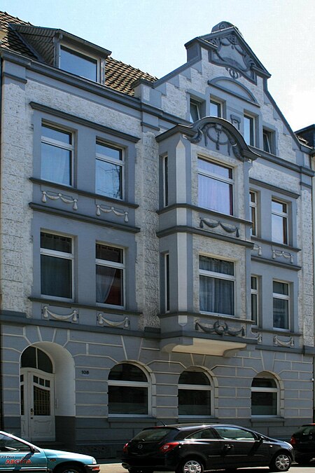 Mönchengladbach MG Mitte Denkmal Nr. R 059, Regentenstraße 108 (6253)