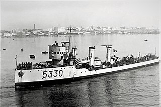 Italian destroyer <i>Giuseppe Cesare Abba</i> Italian Rosolino Pilo-class destroyer