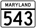 File:MD Route 543.svg