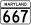 MD Route 667.svg