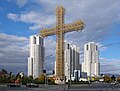 * Nomination Macedonian Cross in Aerodrom, Skopje. --Kallerna 06:04, 29 October 2023 (UTC) * Promotion Good quality --Llez 06:19, 29 October 2023 (UTC)