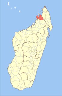 Ambanja District District in Diana, Madagascar