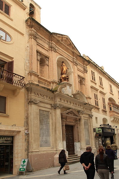 Church of St. Barbara in Valletta