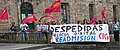 Manifestación en Santiago de Compostela