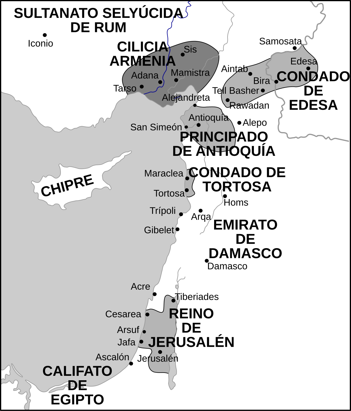 Crusader states - Wikipedia