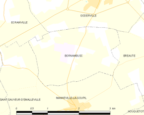 Poziția localității Bornambusc