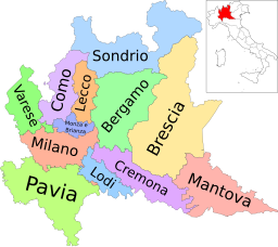 Provinser i Lombardiet