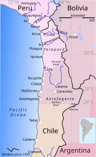 War of the Pacific Territorial conflict in South America between Chile and allied Peru and Bolivia (1879–83)