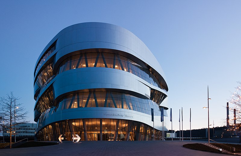 File:Mercedes-Benz Museum 201312 04 blue hour.jpg