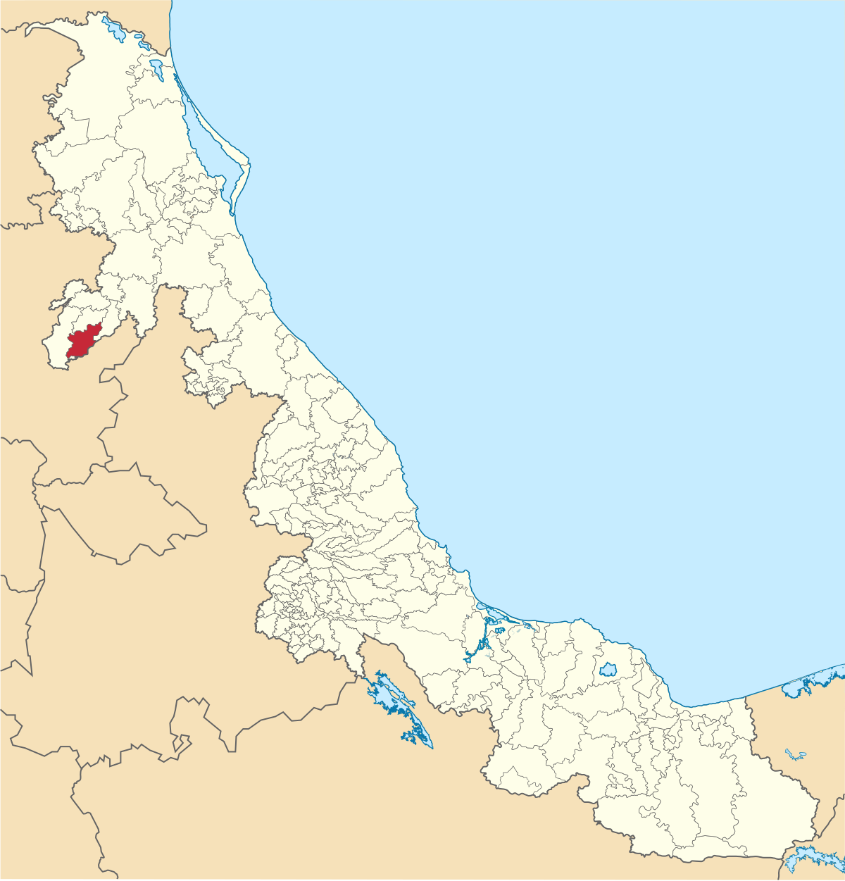 Abasolo Del Valle Veracruz Mapa