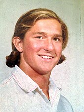 Flynn at Middletown High School, 1977 Michael Flynn in 1977.jpg