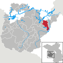 Kaart van Michendorf