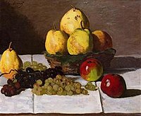 Still Life with Pears and Grapes Monet - still-life-with-pears-and-grapes.jpg