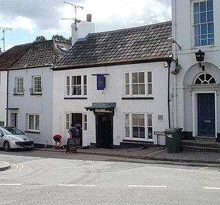 Druids Head Inn former pub in Monmouth, Wales; now headquarters of Monmouth RFC