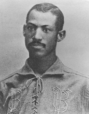Catcher Moses Fleetwood Walker (pictured) and George Stovey formed professional baseball's first Black battery.