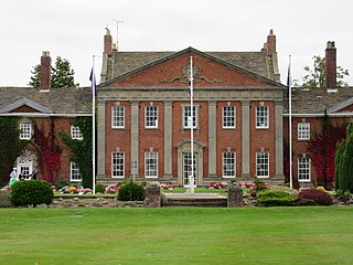 <span class="mw-page-title-main">Mottram Hall</span> Historic site in Cheshire, England