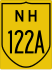 National Highway 122A marker