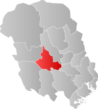 Localisation de Kviteseid