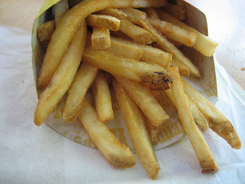 File:Natural cut fries with sea salt (5219470667).jpg