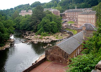 How to get to New Lanark with public transport- About the place