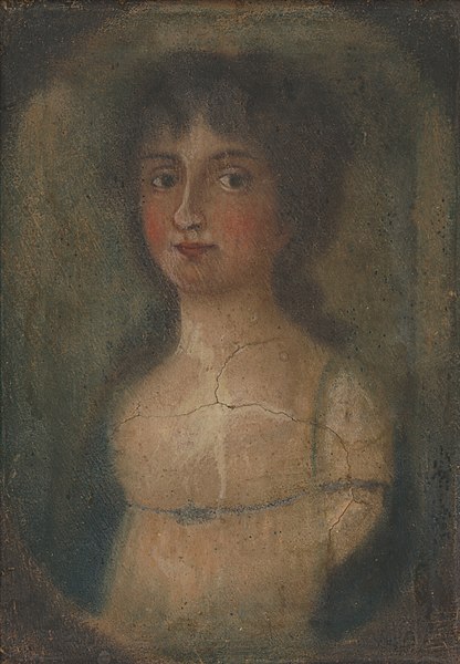 File:Neznámy autor - Portrét ženy Barbory Merse de Szinye - O 173 - Orava Gallery.jpg
