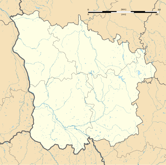 (Voir situation sur carte : Nièvre)
