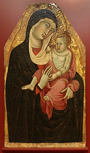 Madonna and child by Niccolò di Segna